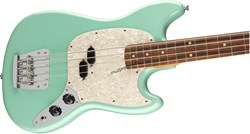 FENDER VINTERA '60S MUSTANG BASS®, PAU FERRO FINGERBOARD, SEA FOAM GREEN 4-струнная бас-гитара, цвет зелёный, в комплекте чехол - фото 163293