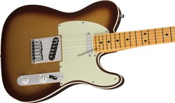 FENDER American Ultra Telecaster®, Maple Fingerboard, Mocha Burst электрогитара, цвет санберст, в комплекте кейс - фото 163490