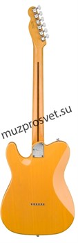 FENDER American Ultra Telecaster®, Maple Fingerboard, Butterscotch Blonde электрогитара, цвет белый в комплекте кейс - фото 163499