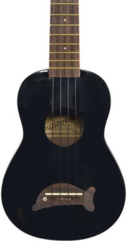 KALA MK-SD/BK MAKALA BLACK DOLPHIN UKULELE укулеле сопрано, цвет черный - фото 163587