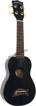 KALA MK-SD/BK MAKALA BLACK DOLPHIN UKULELE укулеле сопрано, цвет черный - фото 163588