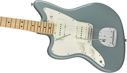 FENDER AM PRO JZMSTR MN SNG LH электрогитара (левосторонняя модель), цвет серый, кейс в комплекте - фото 164603