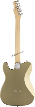 FENDER AM ELITE TELE MN SATIN JPM электрогитара, цвет зеленый металлик, в комплекте кейс - фото 164680
