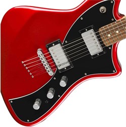 FENDER METEORA HH PF CAR электрогитара, цвет красный, в комплекте чехол - фото 164689
