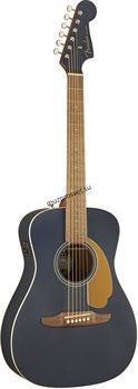 FENDER Malibu Player Midnight Satin электроакустическая гитара, цвет темно-синий - фото 164731