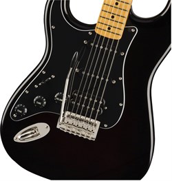 FENDER SQUIER SQ CV 70s STRAT HSS LH MN BLK электрогитара (левосторонняя модель), цвет черный - фото 164816