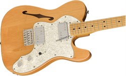 FENDER SQUIER SQ CV 70s TELE THINLINE MN NAT полуакустическая электрогитара, цвет натуральный - фото 164861