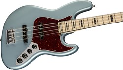 FENDER AM ELITE J BASS MN SATIN IBM 4-струнная бас-гитара, цвет синий металлик, в комплекте кейс - фото 164902