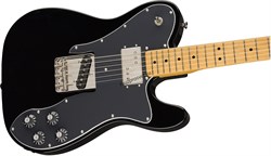 FENDER SQUIER SQ CV 70s TELE CSTM MN BLK электрогитара, цвет черный - фото 164917