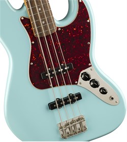 FENDER SQUIER SQ CV 60s JAZZ BASS LRL DPB 4-струнная бас-гитара, цвет синий - фото 164932