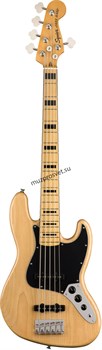 FENDER SQUIER SQ CV 70s JAZZ BASS V MN NAT 5-струнная бас-гитара, цвет натуральный - фото 164951