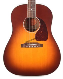 GIBSON 2019 125TH ANNIVERSARY J-45 AUTUMN BURST электроакустическая гитара, цвет санберст, в комплекте кейс - фото 165761