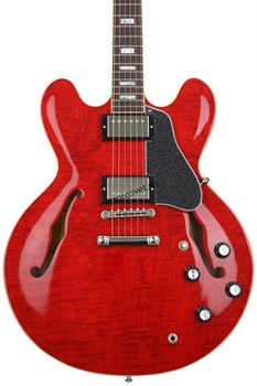 GIBSON 2019 ES-335 FIGURED SIXTIES CHERRY полуакустическая электрогитара, цвет вишневый, в комплекте кейс - фото 165817