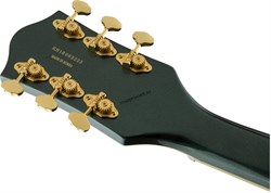 GRETSCH G5420TG-LTD EMTC HLW LTD CDG полуакустическая электрогитара, цвет зеленый металлик - фото 165916