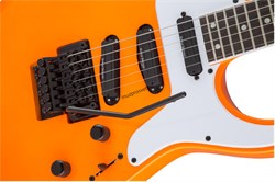 JACKSON SL4X - NEON ORANGE Электрогитара, цвет оранжевый неон. - фото 166073