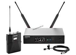 SHURE QLXD14E/93 G51 радиосистема с поясным передатчиком и петличным микрофоном WL93 (круговая направленность) - фото 166218