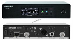 SHURE QLXD14E/93 G51 радиосистема с поясным передатчиком и петличным микрофоном WL93 (круговая направленность) - фото 166220