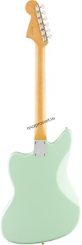 FENDER VINTERA '60S JAGUAR® MODIFIED HH, PAU FERRO FINGERBOARD, SURF GREEN электрогитара, цвет зелёный, в комплекте чехол - фото 166265