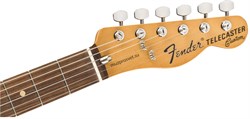 FENDER VINTERA '70S TELECASTER® CUSTOM, PAU FERRO FINGERBOARD, SONIC BLUE электрогитара, цвет голубой, в комплекте чехол - фото 166281