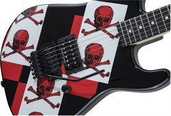 CHARVEL SS MODEL 2 1H FR EBN - SKULL N BONES электрогитара - фото 166468