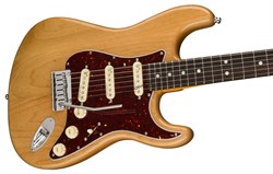 FENDER American Ultra Stratocaster®, Rosewood Fingerboard, Aged Natural электрогитара, цвет натуральный в комплекте кейс - фото 166840