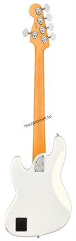 FENDER American Ultra Jazz Bass® V, Maple Fingerboard, Arctic Pearl электрогитара, цвет белый в комплекте кейс - фото 166910