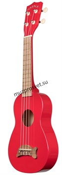 KALA MK-SD/CAR MAKALA CANDY APPLE RED DOLPHIN UKULELE укулеле сопрано, цвет красный - фото 167014