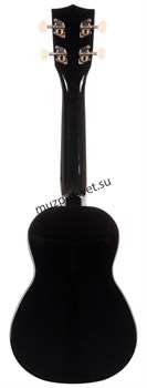 KALA MK-SD/CBK MAKALA SOPRANO DOLPHIN BLACK SPARKLE укулеле сопрано, цвет черный - фото 167021
