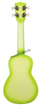 KALA MK-SD/GRNBURST MAKALA SOPRANO DOLPHIN GREEN APPLE BURST укулеле сопрано, цвет Green Apple Burst - фото 167038