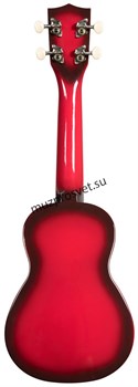 KALA MK-SD/RDBURST MAKALA RED BURST DOLPHIN UKULELE укулеле сопрано, цвет Red Burst - фото 167053