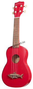 KALA MK-SS/RED MAKALA SHARK, SOPRANO UKULELE, RED SEA, укулеле сопрано, цвет красный - фото 167077
