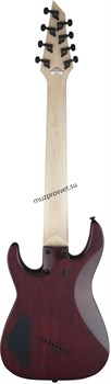 JACKSON DKAF8 STAINED MAH электрогитара 8 стр., мультимензурная, цвет багровый, накладка грифа Laurel - фото 167551