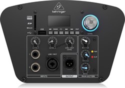 BEHRINGER C210 портативный комплект из сабвуфера 8' и сателлита 4x2,5', 200 Вт. Bluetooth, пульт ДУ, MP3-плеер, микшер - фото 167583