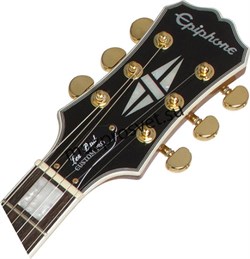 EPIPHONE LES PAUL CUSTOM PRO KOA электрогитара, цвет натуральный - фото 167679