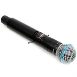 SHURE QLXD24E/B58 G51 вокальная радиосистема с ручным передатчиком BETA58, диапазон 470 - 534 MHz - фото 168257