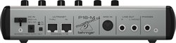 Behringer P16-M Система мониторинга Powerplay. Цифровой стерео микшер, 16 каналов ULTRANET. Используется вместе с P16-I/P16-D. Удаленное MIDI управление с помощью BCF2000, BCR2000 и т.п. Сохраниение до 16 пресетов. Подключение (вход): Сat 5. Подключение ( - фото 168511