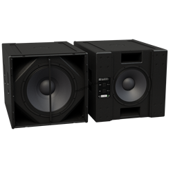 MARTIN AUDIO SXC118 кардиодный сабвуфер, пассивный, 1x18', 1x14', 1000 Вт AES/4000 Вт пик, 140 дБ SPL (пик), 2xNL4, 2x8 Ом, 73кг - фото 168769