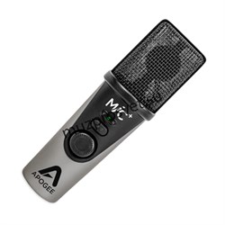 Apogee MiC Plus USB микрофон конденсаторный с выходом на наушники, 96 кГц. Кардоидный. Настольная подставка в комплекте. Для Windows, Mac, iPad, iPhone, iPod touch - фото 168804