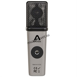 Apogee MiC Plus USB микрофон конденсаторный с выходом на наушники, 96 кГц. Кардоидный. Настольная подставка в комплекте. Для Windows, Mac, iPad, iPhone, iPod touch - фото 168809
