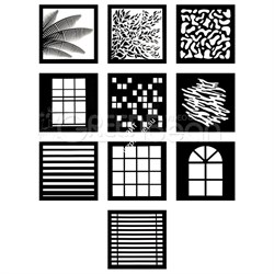 Набор масок Гобо GreenBean Effect panel 60 - фото 17498