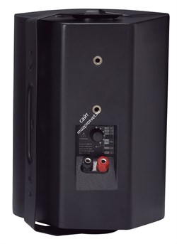 Direct Power Technology DP-75P 5'+1.5' двухполосная настенная АС, 3.75W-7.5W-15W-30W@100V+8ohm, корпус ABS, цвет черный - фото 18328