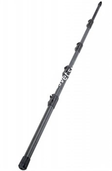 K&M 23785-000-55 'удочка' для репортерских микрофонов из карбона, 0,74 кг, длина 800-2,825 мм., 5 сложений, разъём 3/8', в чехле - фото 18844