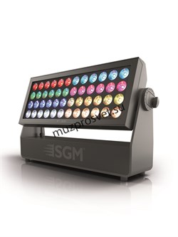P-10
                Прожектор P-10
LED панель заливного света для сценических и архитектурных применений, 48 х RGBW/24 Вт. Коррекция цветовой температуры CTC : 2000К-10000К. Угол раскрытия 10°, с применением фильтров 11°/18°/47°.  Проводной и беспроводно - фото 191008
