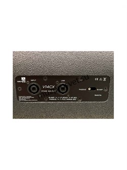 V14CX
                Акустическая система V14CX
Акустическая система, коаксиальный сценический монитор, 14" НЧ, 1,4”ВЧ, Мощность 780 Вт, импеданс НЧ 8 Ом, ВЧ 8 Ом, переключатель в широкополосный режим, дисперсия 60° x 40° , чувствительность 99 дБ , давле - фото 191209