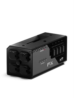 FX-SWITCHPACK II
                Контроллер FX-SWITCHPACK II
Контролер для безопасного включения / выключения устройств 100-250 В переменного тока с помощью DMX. Вес 4,2 кг. Габариты 14 x 30.5 x 13.3 см. - фото 191583