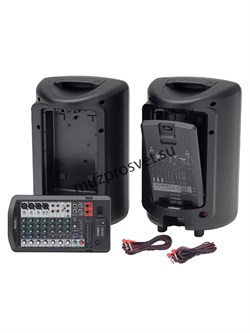 STAGEPAS600BT
                Портативная система звукоусиления STAGEPAS600BT
Портативная система звукоусиления 680 Вт с 10-ти канальным микшерным пультом со встроенным усилителем, двумя 10-ти дюймовыми акустическими системами, USB-разъемом для iPod/iPhon - фото 191815