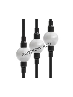 LB-100 LED Ball, 0.85m. (8 Pixels)
                Световой эффект LB-100 LED Ball, 0.85m. (8 Pixels)
Элемент системы подвесных светодиодных шаров (7 led шаров (RGB)), шаг пикселя 120 мм., диаметр шара 34 мм., угол обзора 360°, 21 канал управления DMX 512 - фото 192138