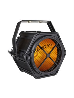 BT-RETRO
                Прожектор BT-RETRO
Ламповый прожектор со светодиодной подсветкой. Источник света лампа HPL-575 Вт, цоколь G9.5. Управление DMX 5/6/7 каналов. Подсветка 48 RGB светодиодов по 3,5Вт каждый. Габариты 520 x 488 x 280мм. Вес 9кг. - фото 192224