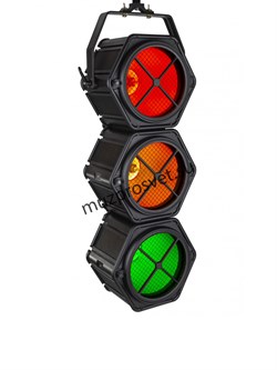 BT-RETRO
                Прожектор BT-RETRO
Ламповый прожектор со светодиодной подсветкой. Источник света лампа HPL-575 Вт, цоколь G9.5. Управление DMX 5/6/7 каналов. Подсветка 48 RGB светодиодов по 3,5Вт каждый. Габариты 520 x 488 x 280мм. Вес 9кг. - фото 192227