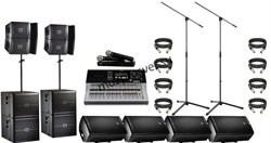 Комплект звука для промоакций и концертов (компактный и мощный) (8 киловатт) - фото 192368